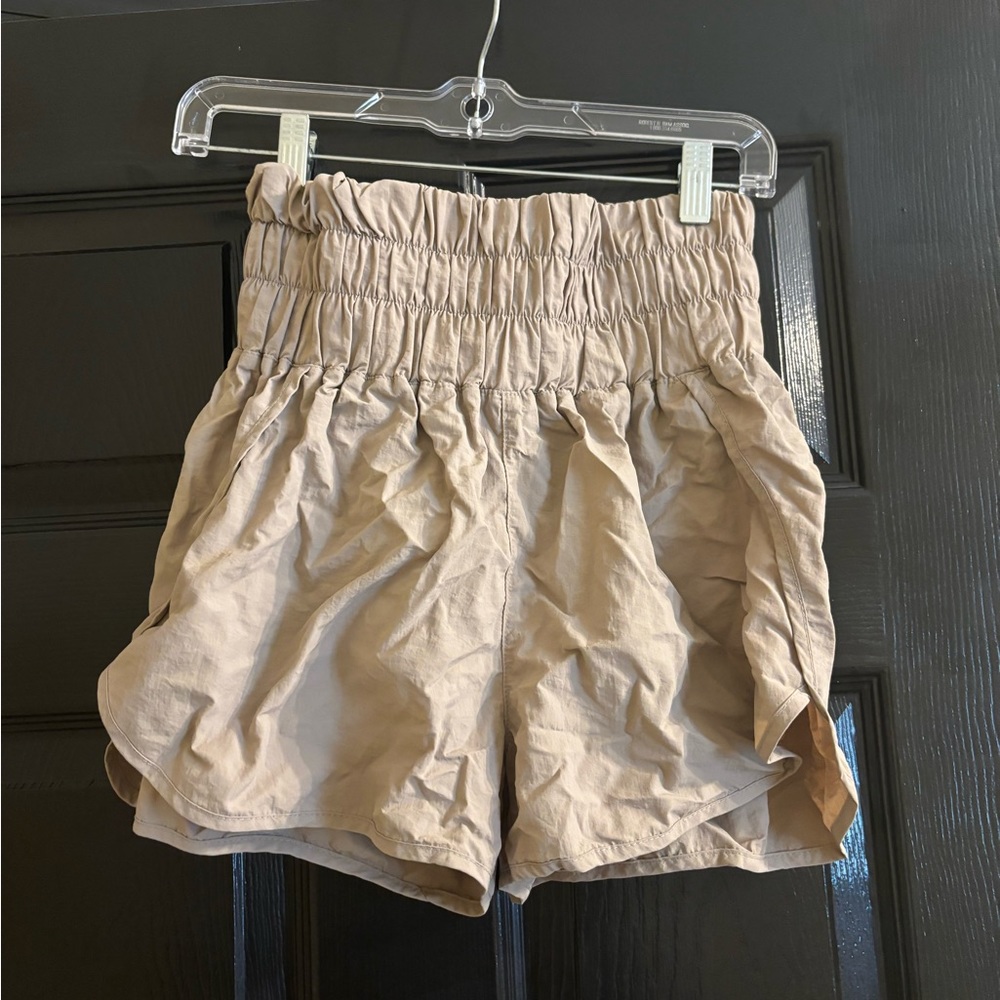 Women’s high wasted thick band shorts